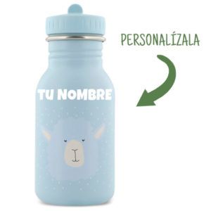 Botella infantil con nombre Botella Trixie 350 ml Personalizada ALPACA