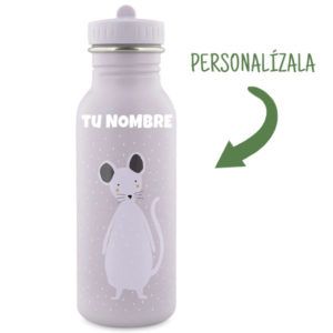 Botella infantil con nombre Botella Trixie 500ml Personalizada RATITA