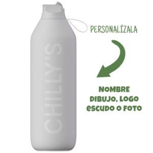 Botellas Chillys Personalizadas Serie 2 Sport Gris